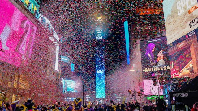 NYE ball drop