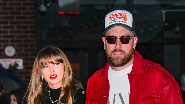 Taylor Swift and Travis Kelce