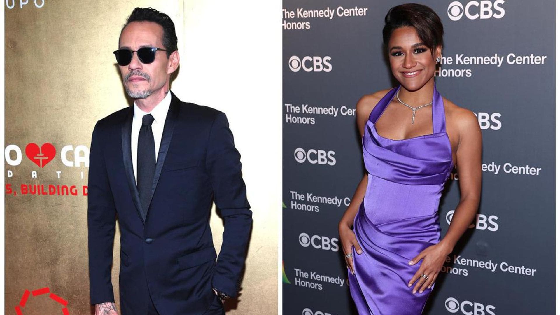 Marc Anthony & Ariana DeBose perform together at the Maestro Cares gala