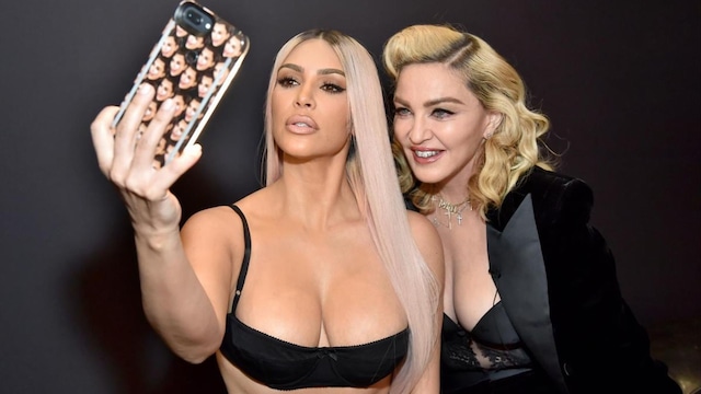 MDNA SKIN hosts Madonna and Kim Kardashian West for a beauty conversation at YouTube Space LA