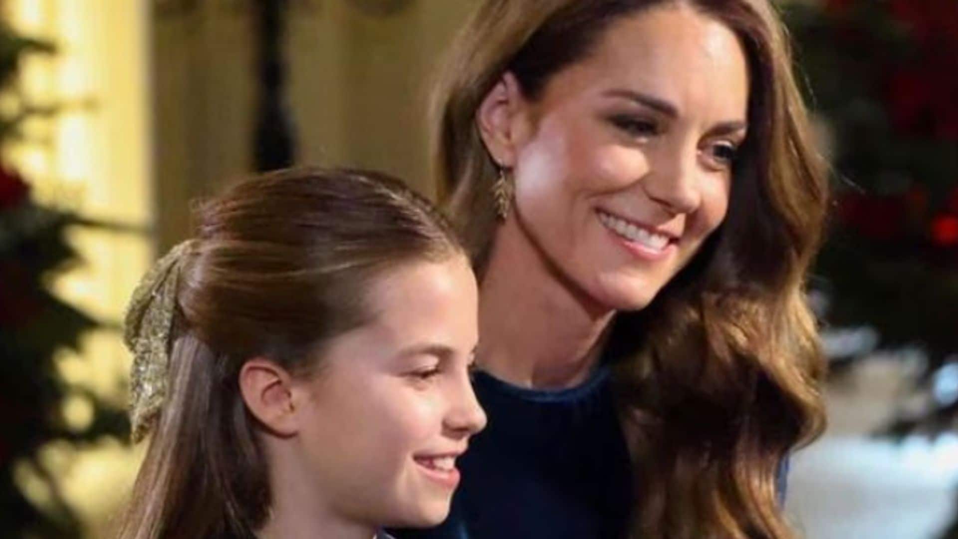 Kate Middleton and Princess Charlotte’s emotional piano duet at the Together at Christmas concert