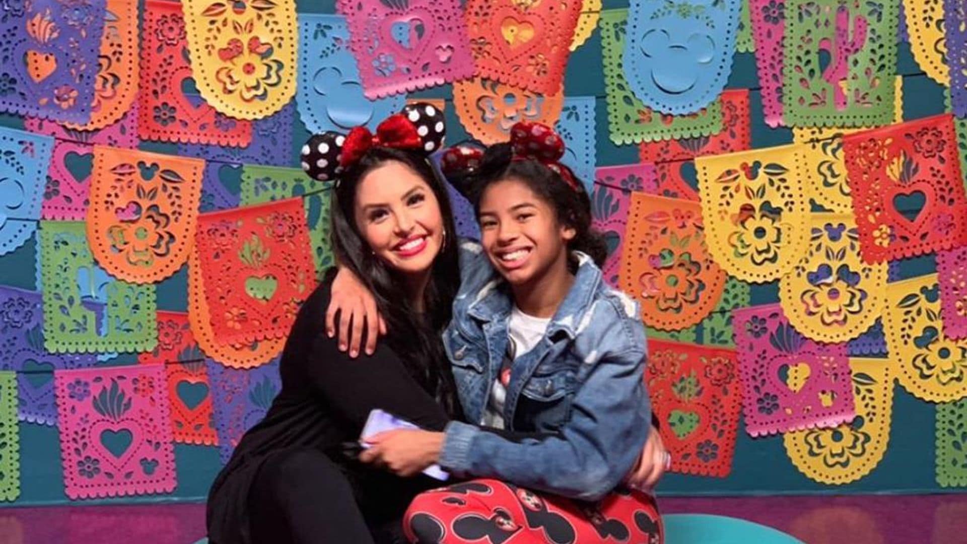 Vanessa Bryant shares emotional videos from Gianna Bryant’s jersey retirement