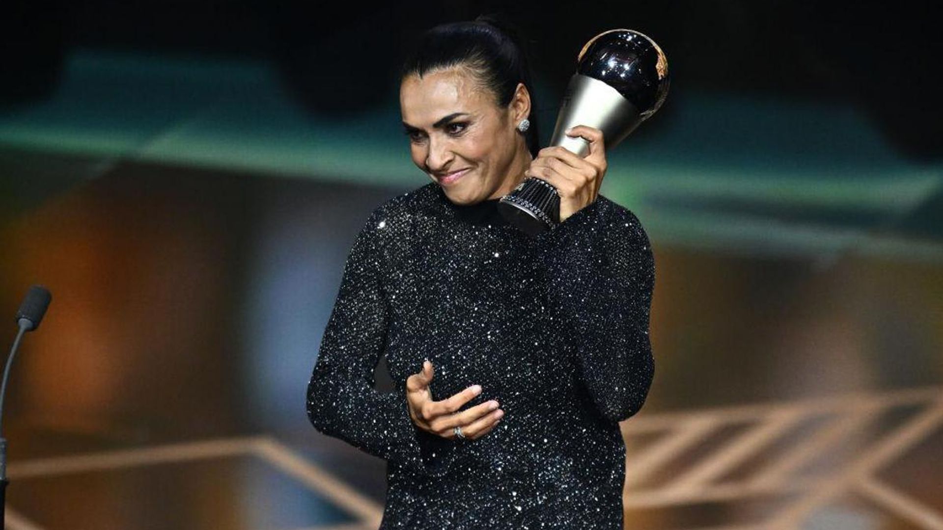 FIFA names new prize in honor of Marta, the legendary Brazilian player