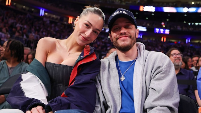 Elsie Hewitt and Pete Davidson