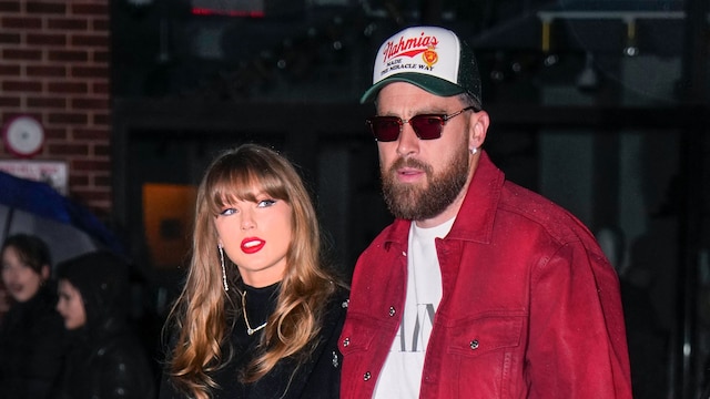 NEW YORK, NY - DECEMBER 28: Taylor Swift and Travis Kelce are seen on December 28, 2024 in New York City.  (Photo by XNY/Star Max/GC Images)  