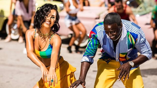 becky g akon como no music video bts