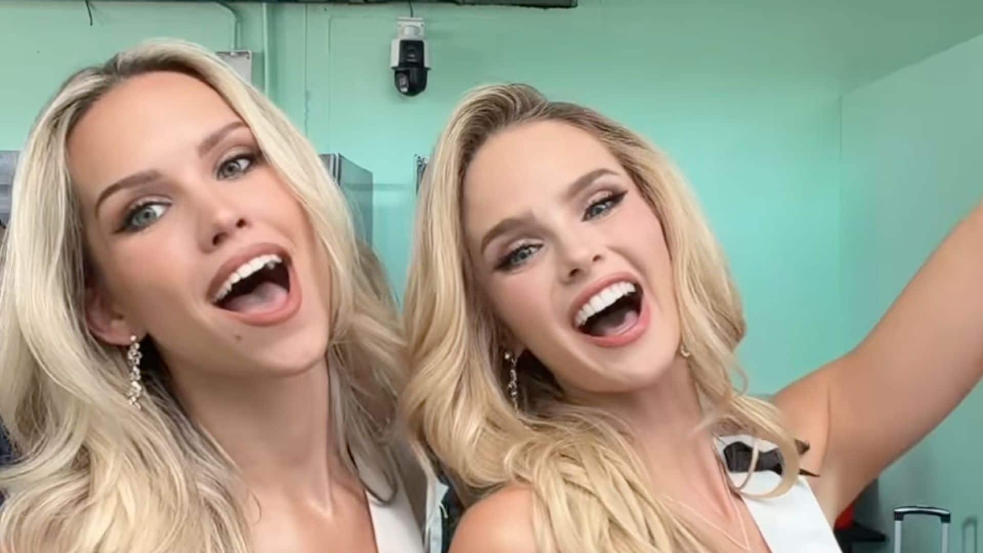 Miss Chile and Miss Slovenia go viral as 'twins' in playful Miss Universe 2025 moment