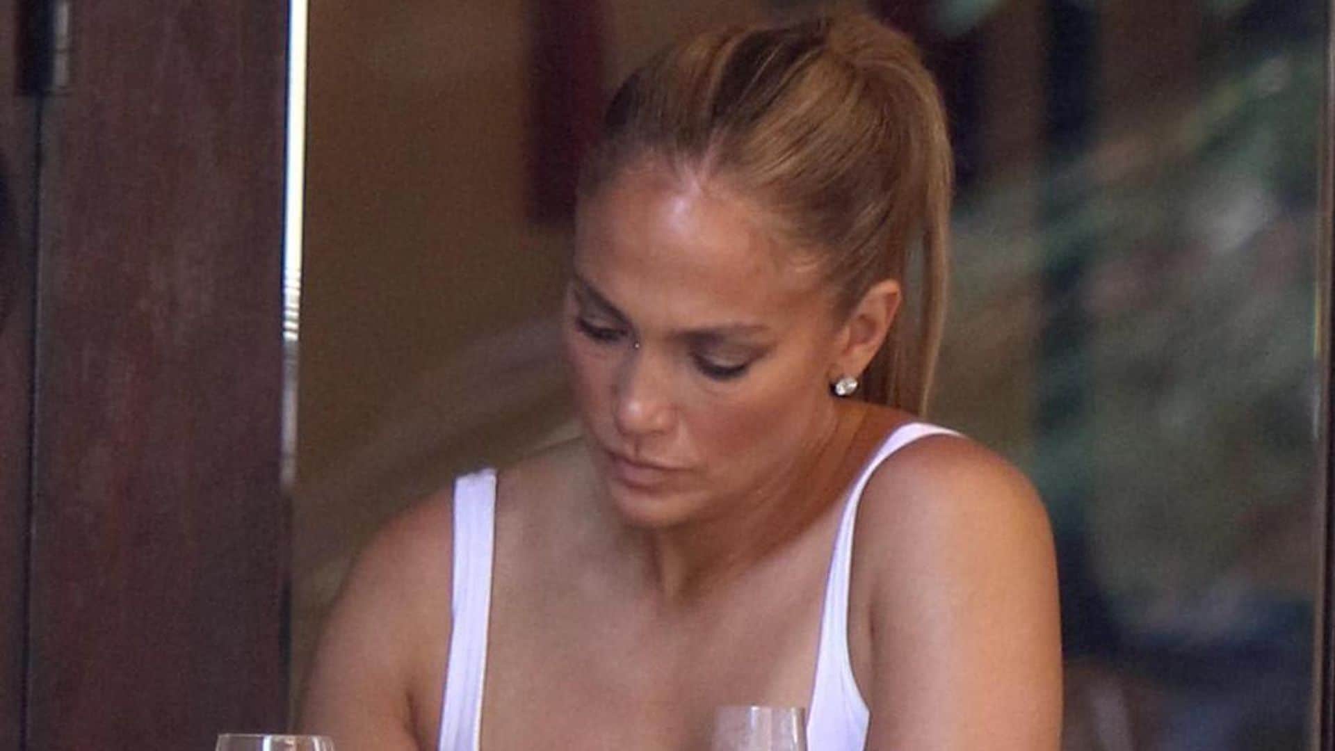 Jennifer Lopez shares stunning behind the scenes photo of most recent music video