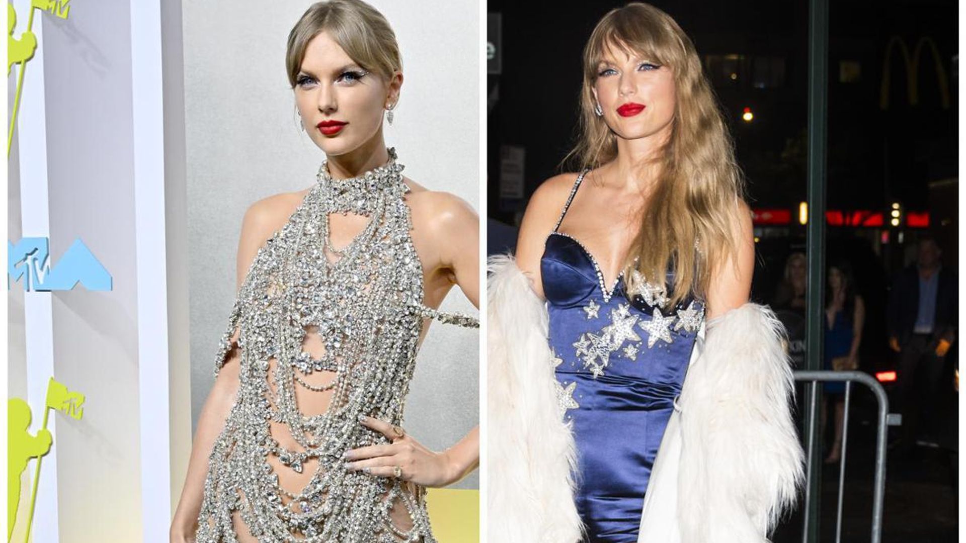 Taylor Swift shimmers in starry outfit inspired by new album 'Midnights' Taylor Swift shimmers in starry outfit inspired by new album 'Midnights'