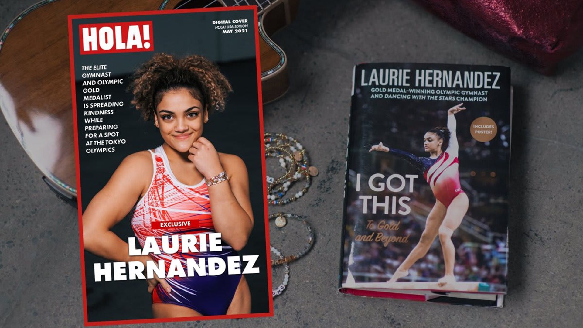 Laurie Hernandez is spreading kindness through her new partnership while training hard for a spot at the Tokyo Olympics