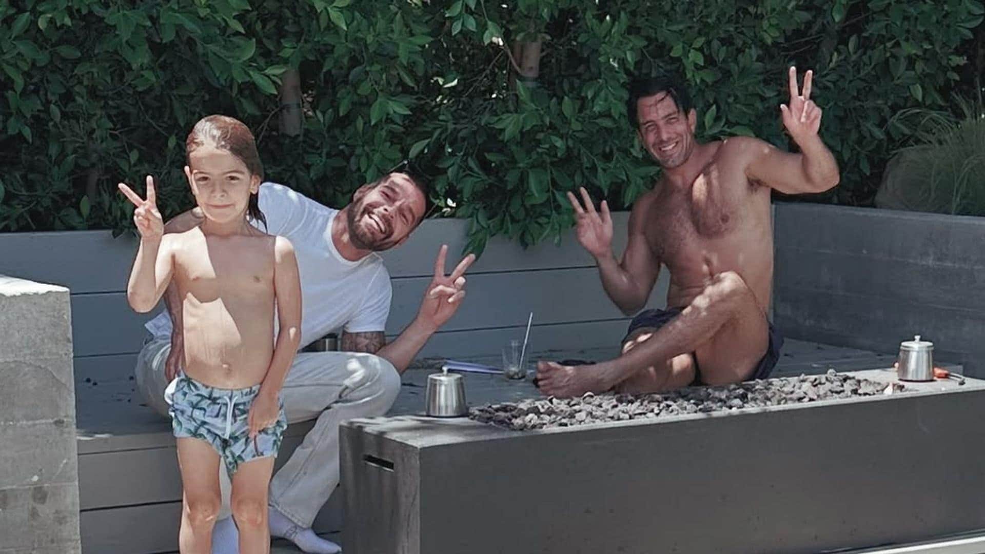 Ricky Martin’s sweet reunion with his kids after their Swedish getaway with Jwan Yosef