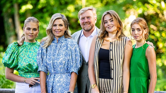 Princess Amalia, Queen Maxima, King Willem-Alexander, Princess Ariane, and Princess Alexia are concerned over their missing homekeeper