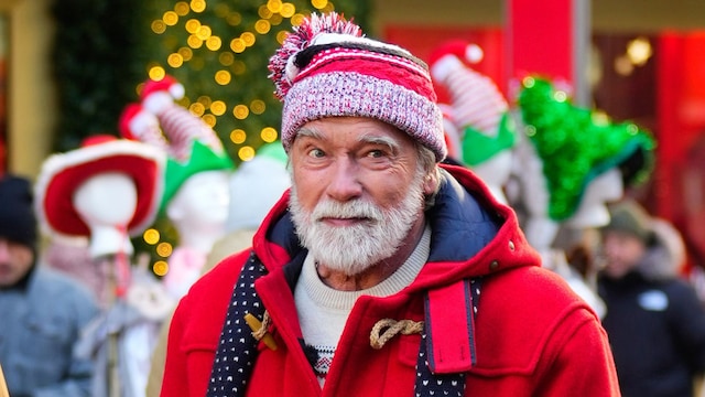 Arnold Schwarzenegger plays Santa Claus in his new film