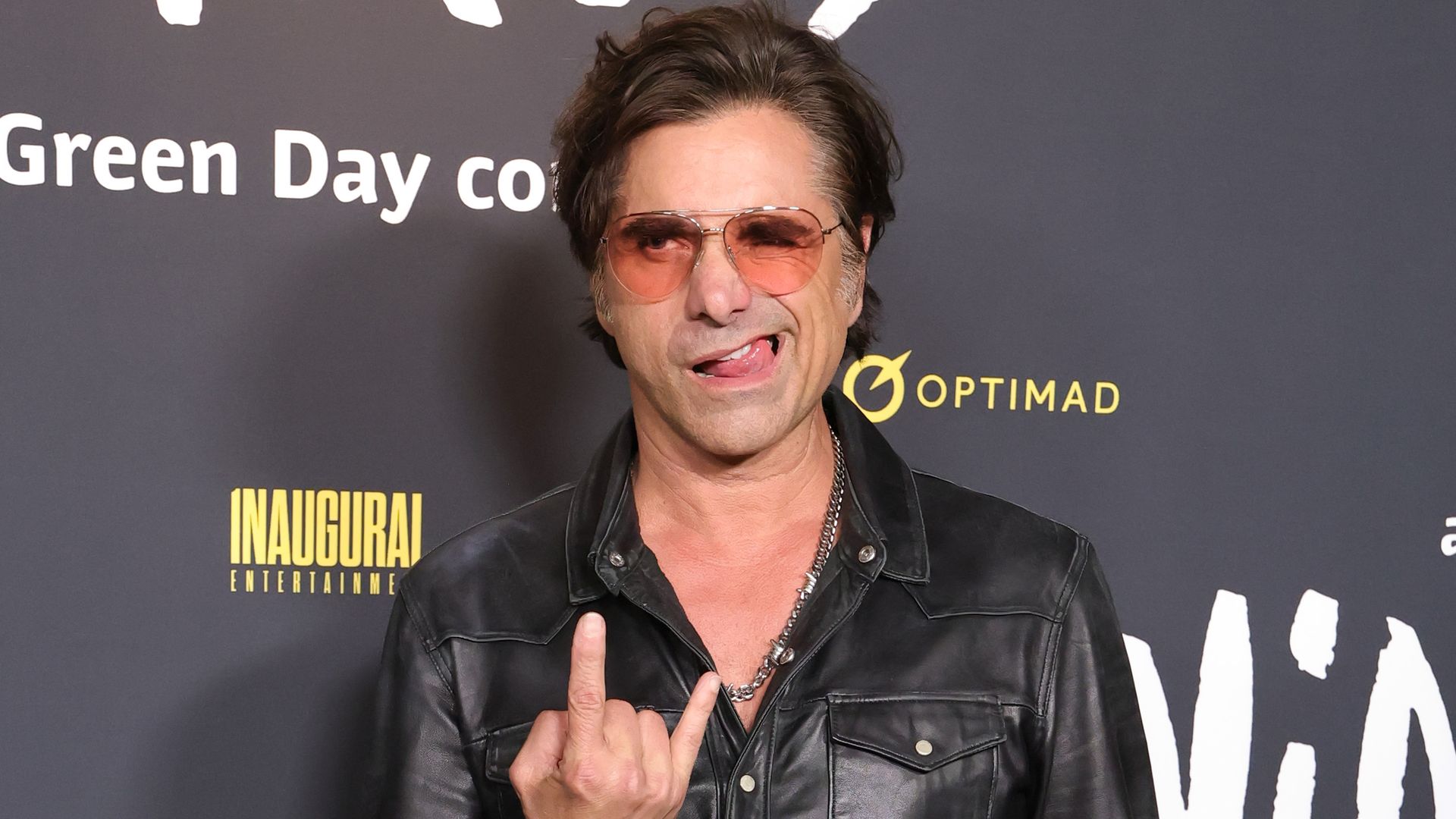 LOS ANGELES, CALIFORNIA - AUGUST 12: John Stamos attends the premiere of "Nimrods" at Hollywood American Legion on August 12, 2026 in Los Angeles, California. (Photo by Kevin Winter/Getty Images) 