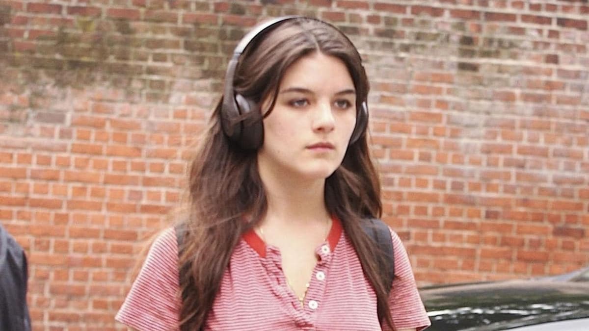 Suri Cruise spotted looking sporty in New York walk