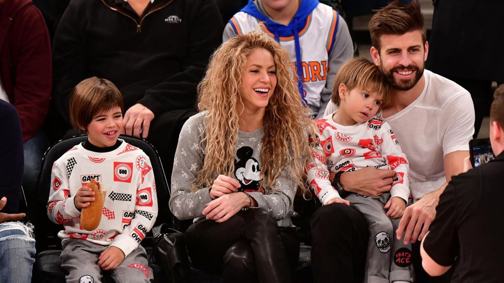 Shakira and Piqué’s sons Sasha and Milan won’t leave mom alone during quarantine