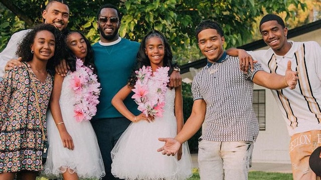 P Diddy, fatherhood