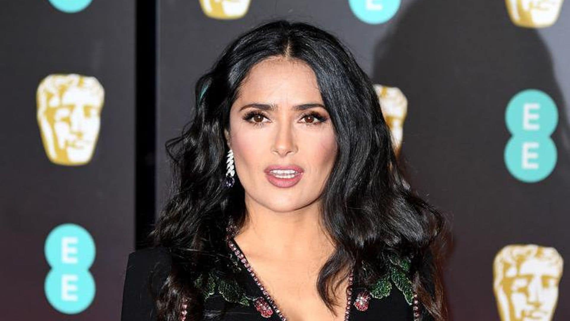 Salma Hayek shows off her fresh footwork in video for new movie Bliss