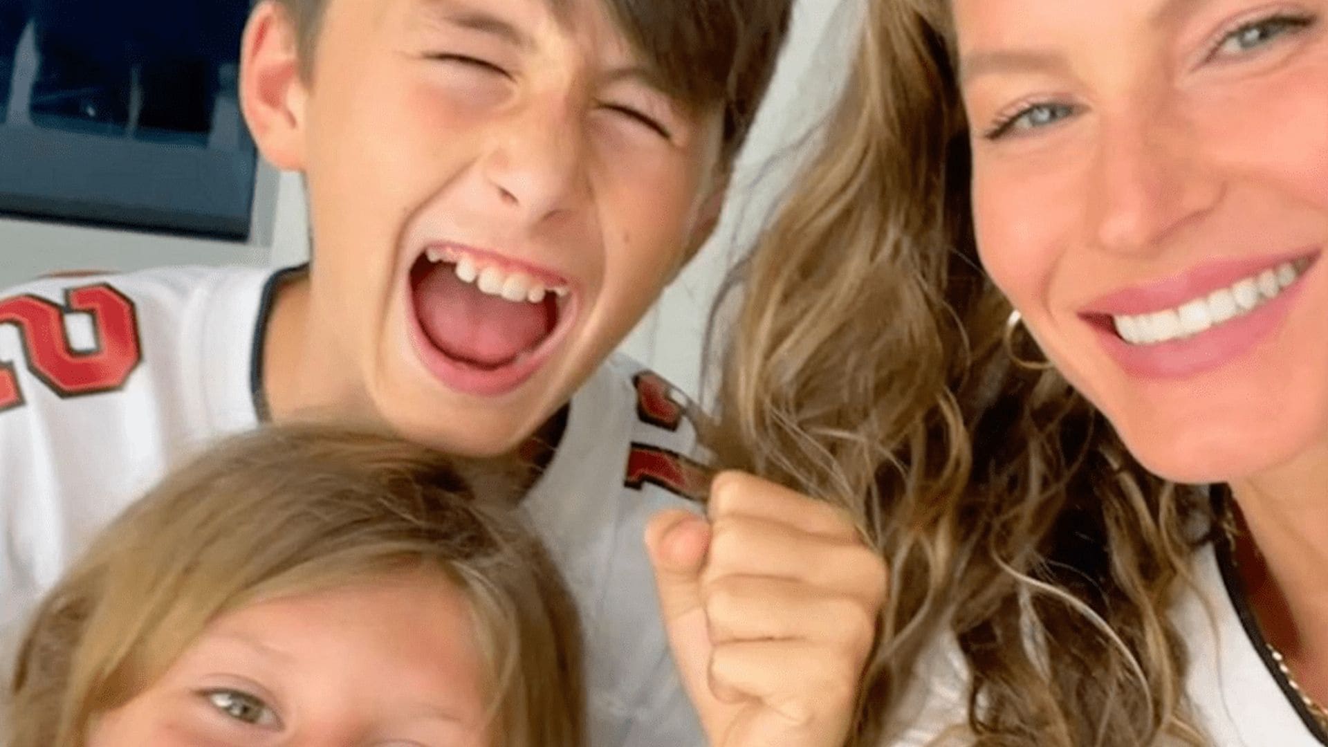 Tom Brady and Gisele Bündchen’s kids support their dad as he beats the Patriots
