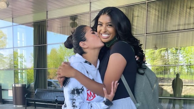 Vanessa Bryant sends Natalia Bryant off to prom