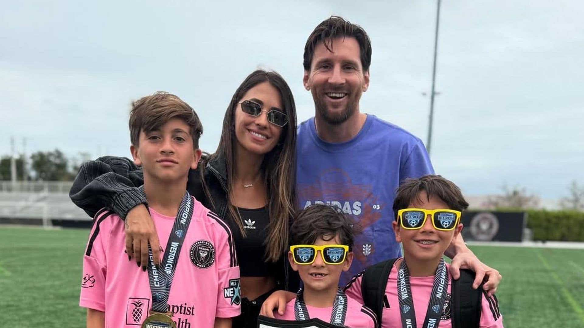 Messi and his family travel to Uruguay to celebrate Luis Suárez’s daughter’s 15th birthday
