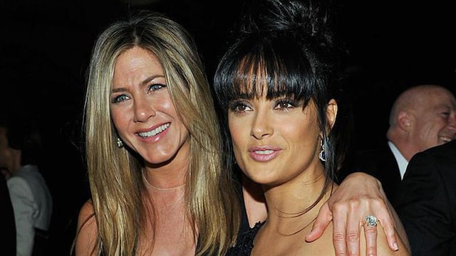 Jennifer Aniston and Salma Hayek