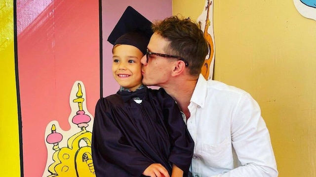 Ryan Dorsey celebrates son Josey's pre-K graduation