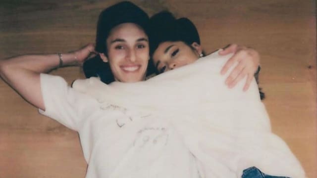 Ariana Grande and her fiance Dalton Gomez