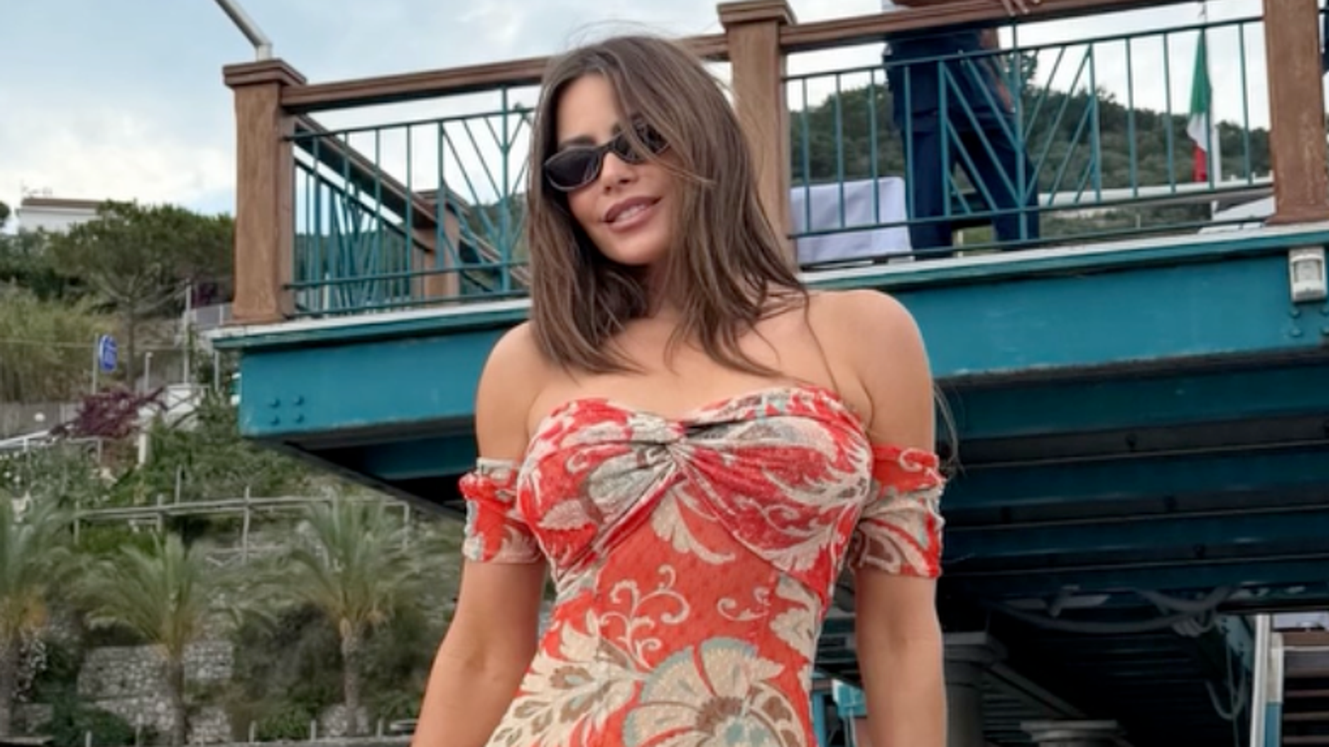 Sofía Vergara looks incredible at 54 as her figure-hugging dresses steal the show during her Italian birthday getaway