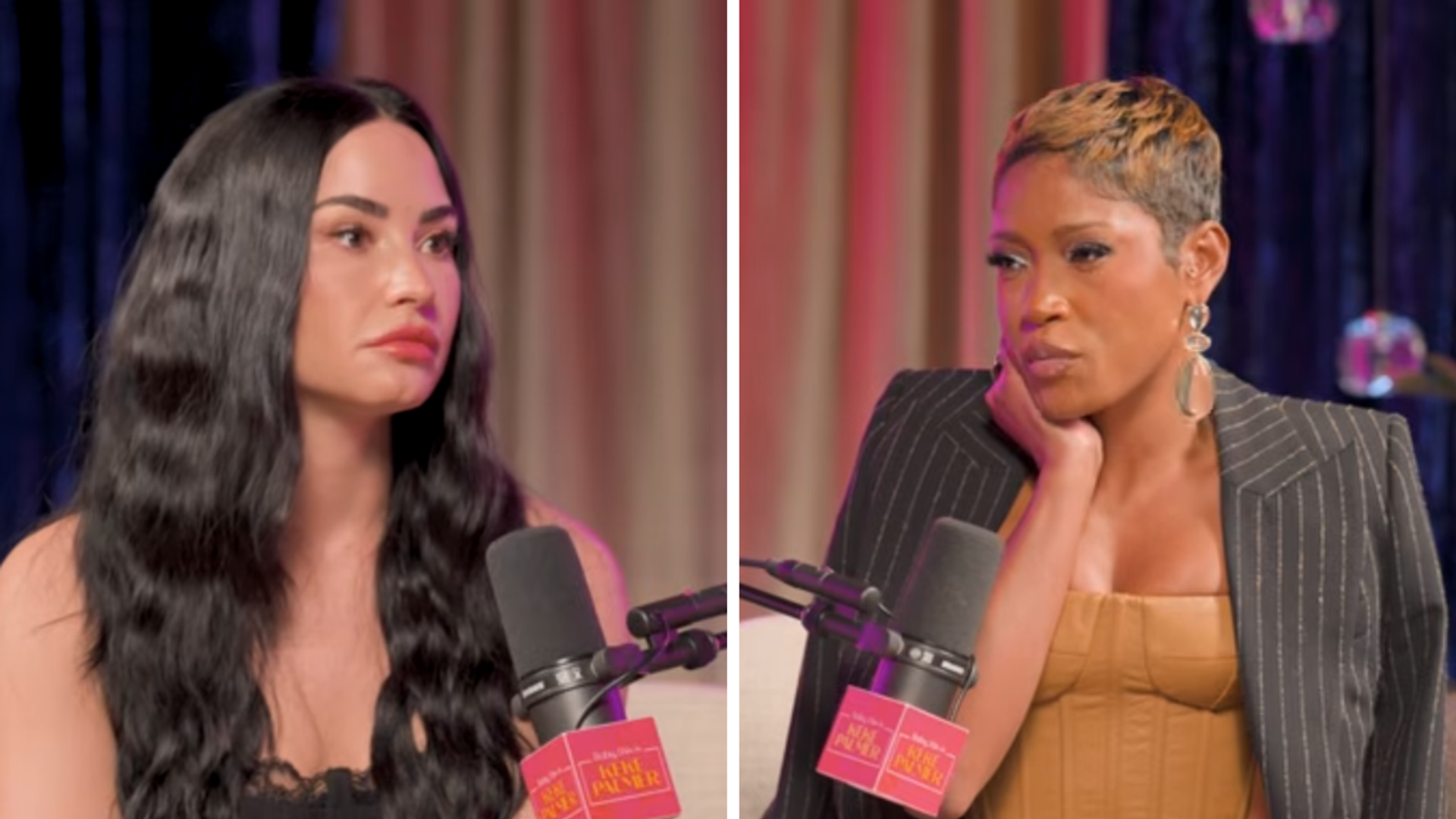 Demi Lovato and Keke Palmer reflect on teenage relationships with adult men, seemingly referring to Wilmer Valderrama