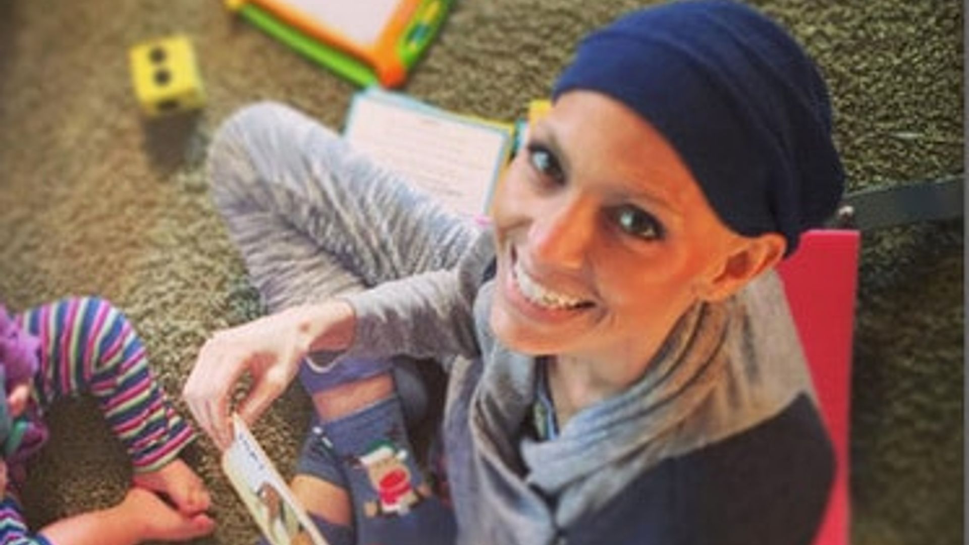 Joey Feek shows strength as she is 'out of bed' playing with daughter Indiana