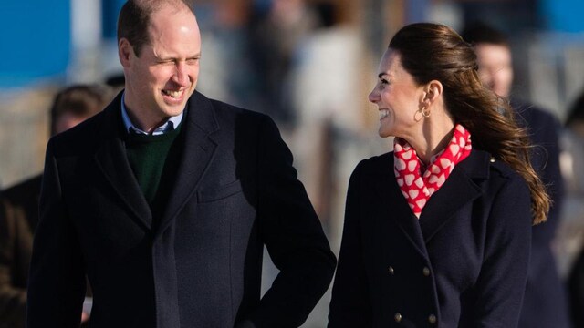 Kate Middleton looks Valentine's Day ready in Wales