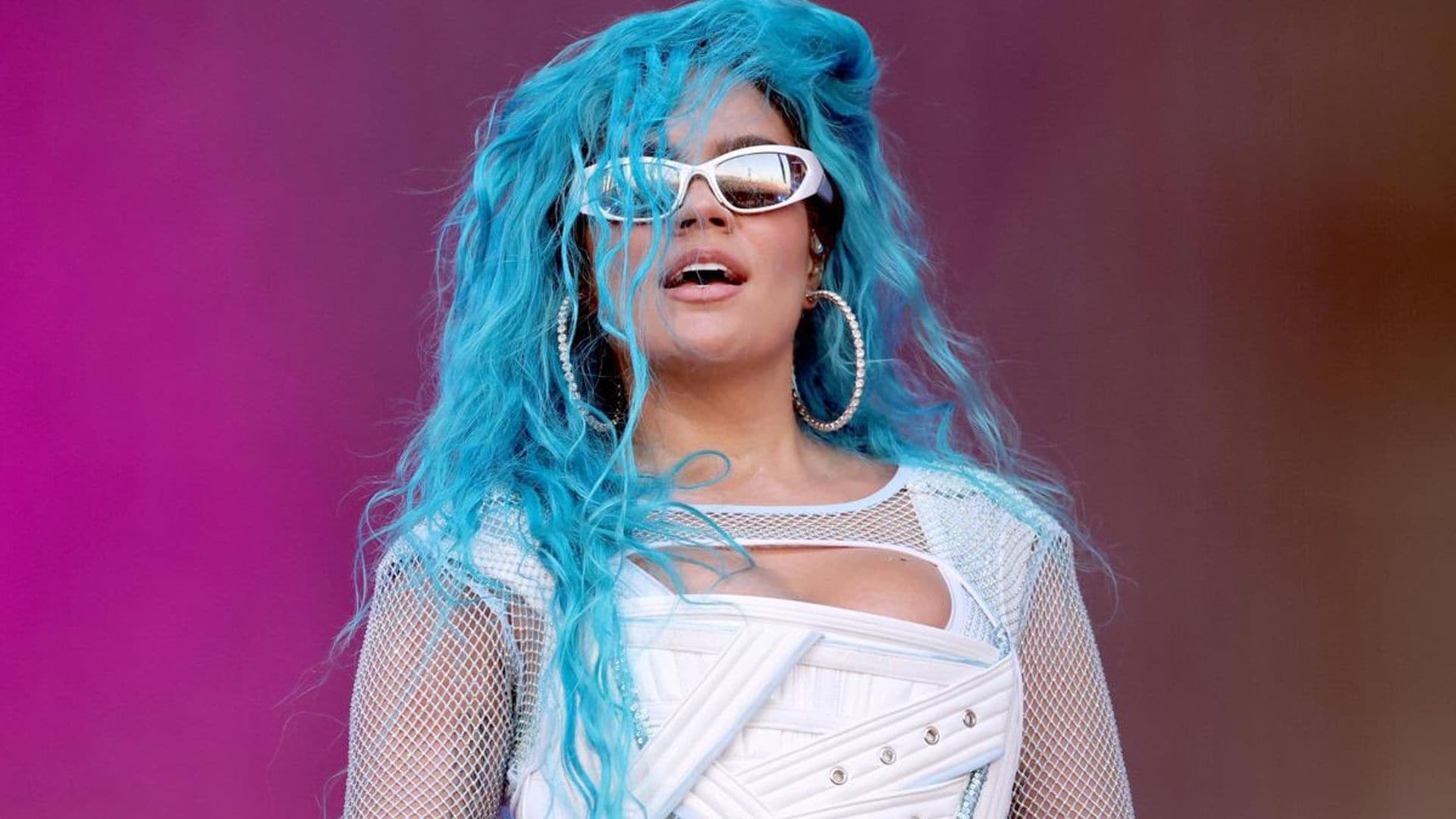 Karol G says goodbye to her iconic blue hair in emotional message: ‘An era I will never forget’