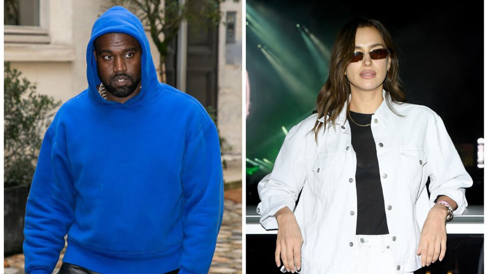 Kanye West spotted with rumored rebound Irina Shayk on birthday trip to France