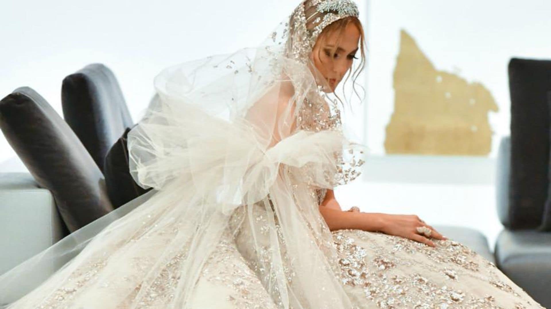 JLo exudes Sofia Vergara vibes in wedding gown and our jaws have dropped (on the floor)