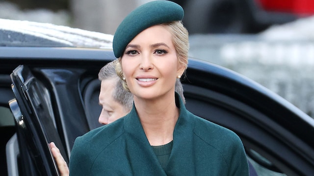 WASHINGTON, DC - JANUARY 20: Ivanka Trump, daughter of U.S. President-elect Donald Trump, arrives with her family for services at St. John's Church on January 20, 2025 in Washington, DC. Donald Trump takes office for his second term as the 47th president of the United States. (Photo by Scott Olson/Getty Images)