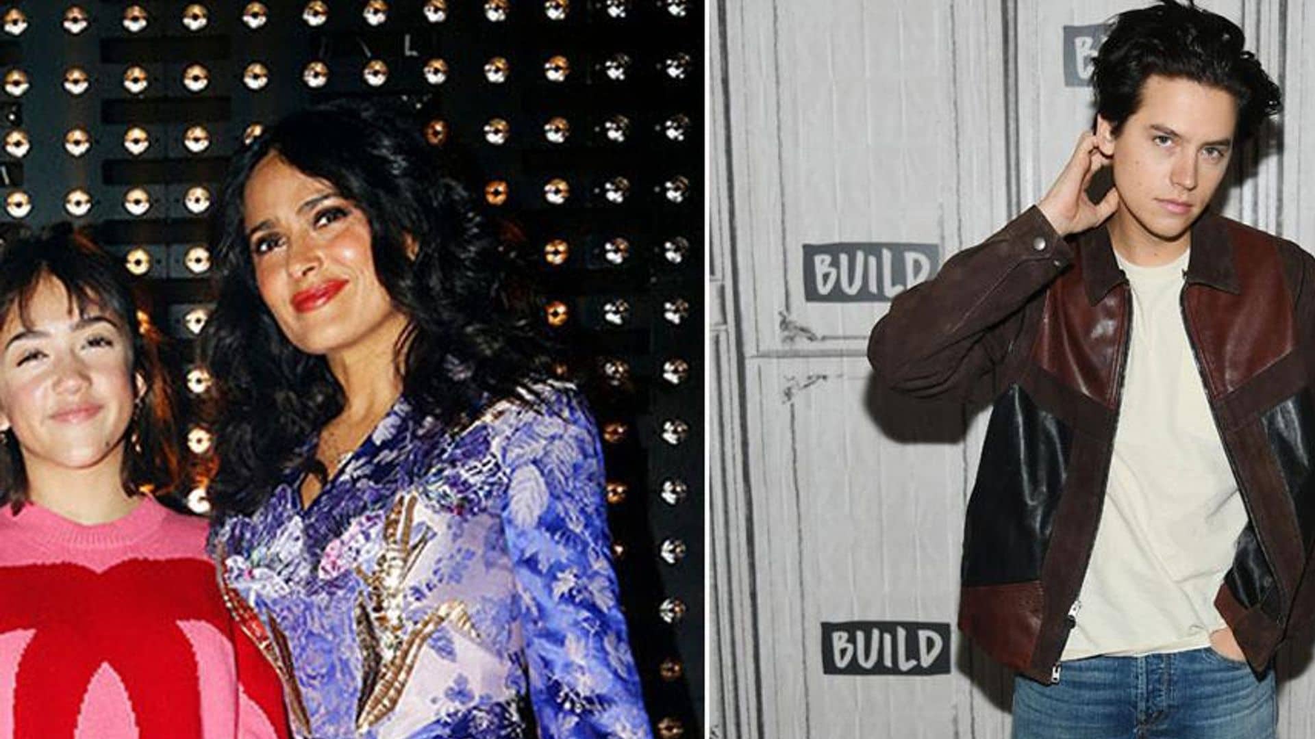 Watch: Salma Hayek’s daughter Valentina Paloma gets a sweet message from her idol Cole Sprouse