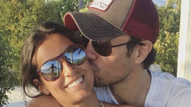 Enrique Iglesias and Ana Boyer