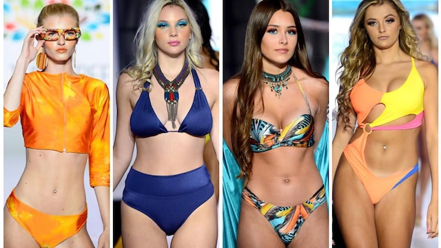 Our favorite and most colorful swimsuits from Orlando Swim Week