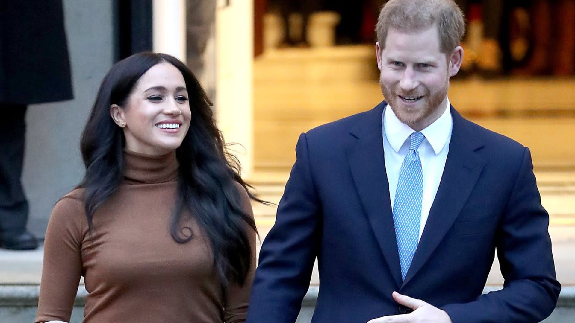 Meghan Markle and Prince Harry mark one year since bombshell announcement