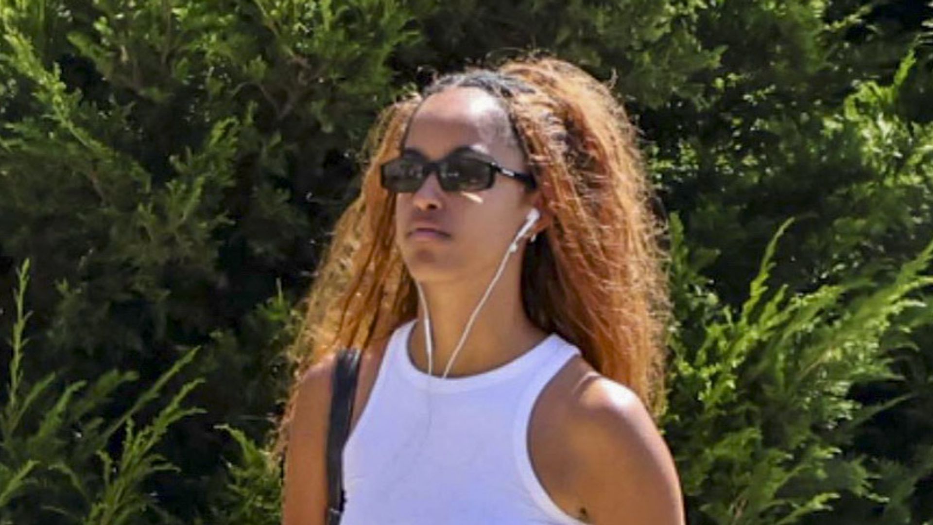 Malia Obama trades denim cutoffs for the chic jersey trend in back-to-back LA outings