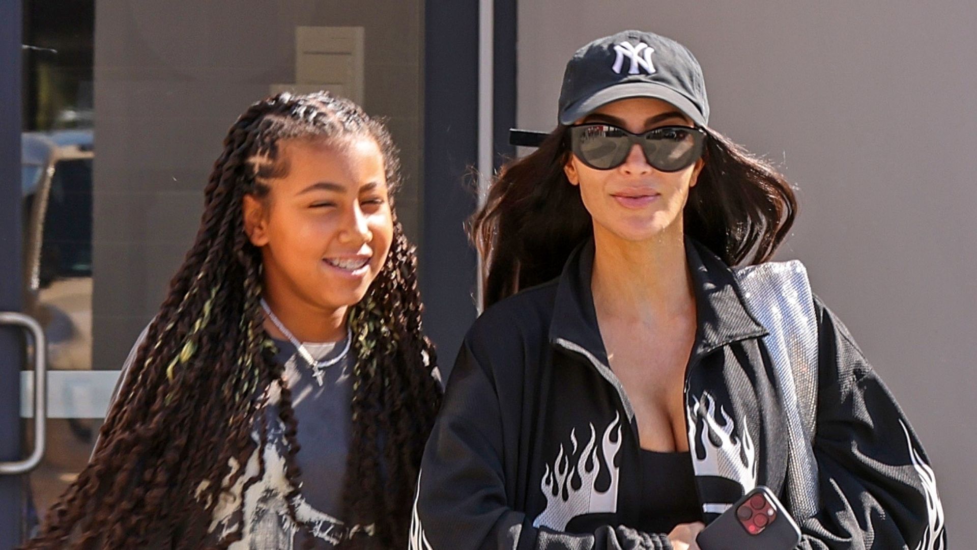 Kim Kardashian And North West Show Off Their Edgy Style In New York kim-kardashian-and-north-west-show-off-their-edgy-style-in-new-york