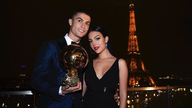 Georgina and Cristiano Ronaldo