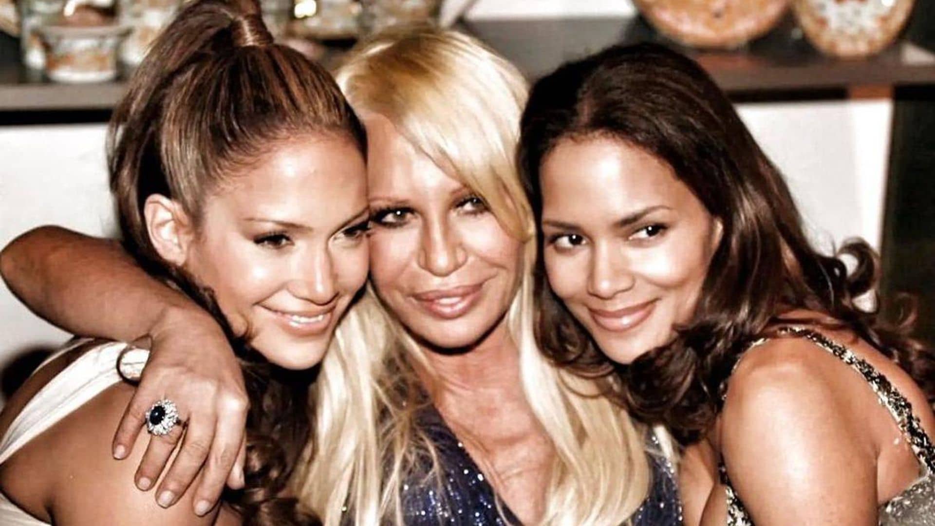 Halle Berry shares iconic throwback with Donatella Versace and Jennifer Lopez