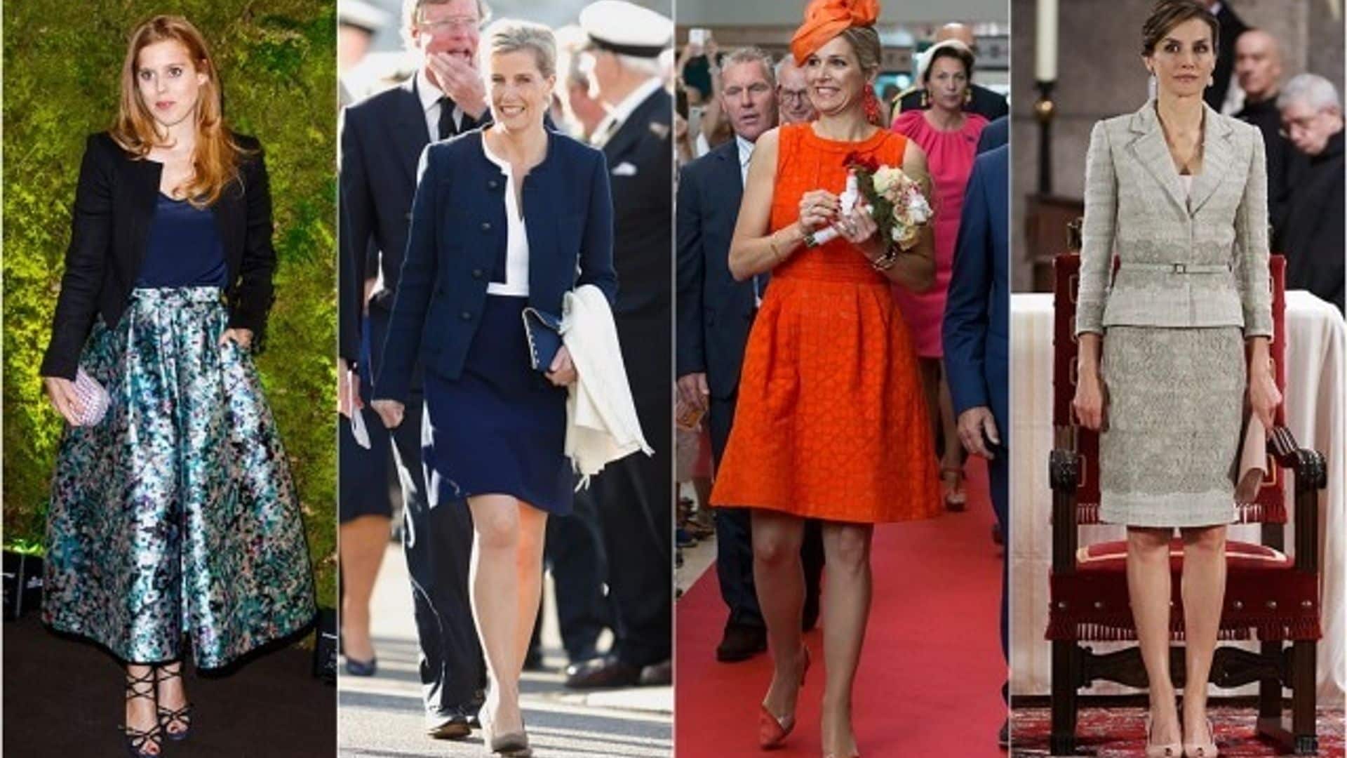 The week's best royal style: Queen Rania, Princess Victoria, Princess Beatrice