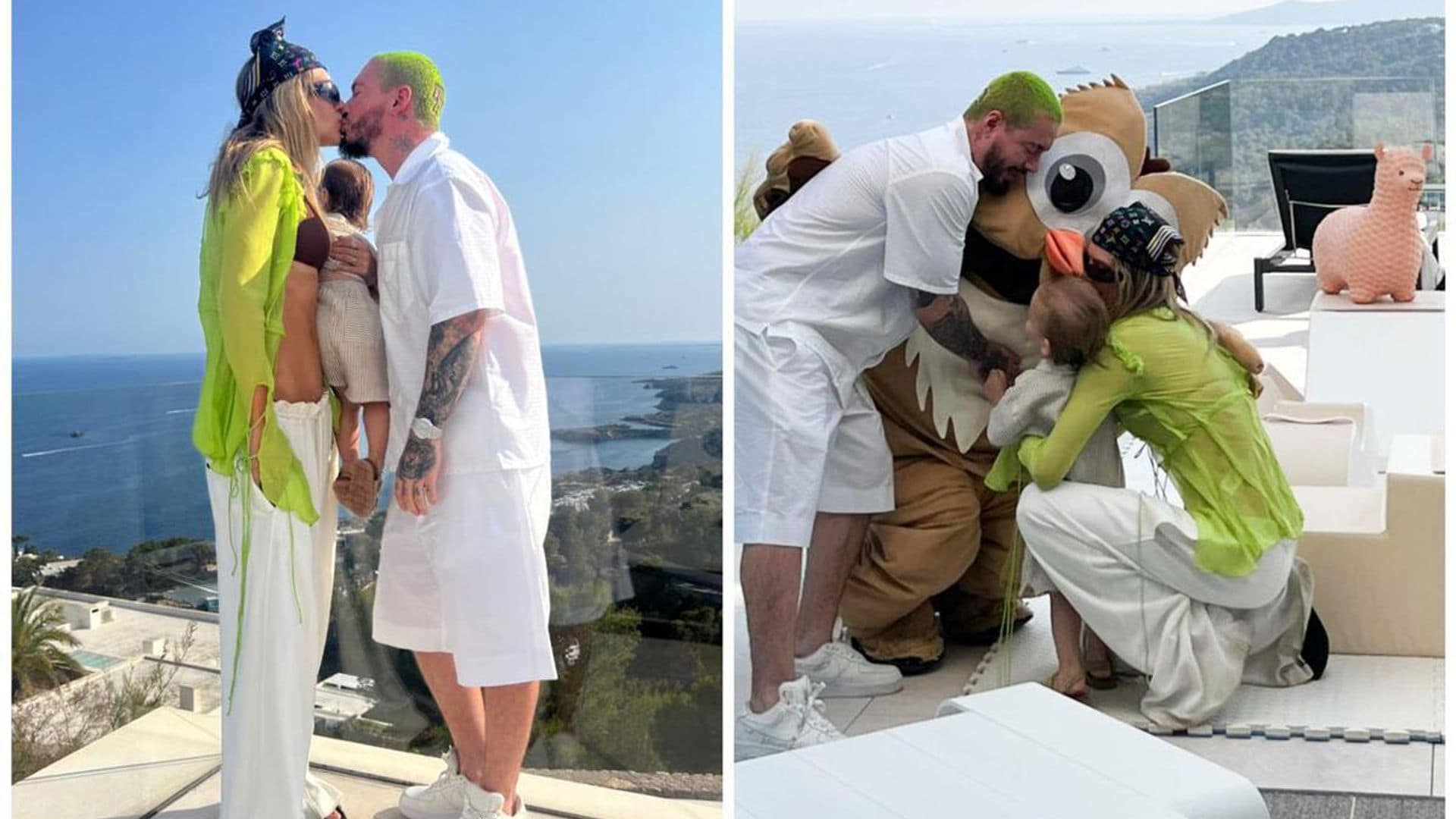 J Balvin and Valentina Ferrer celebrate their son Río’s second birthday with an incredible party