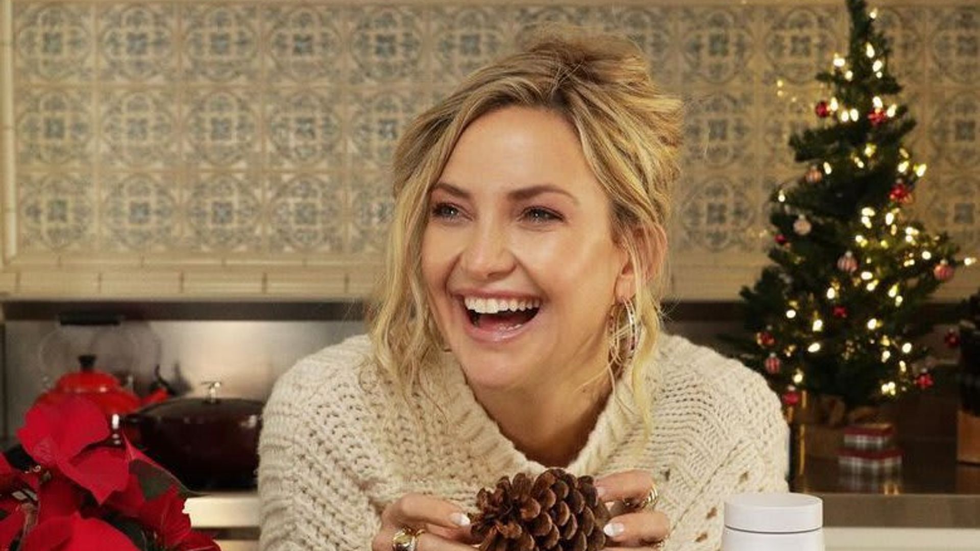 Guess how long Kate Hudson is leaving her Vodka Christmas Tree up