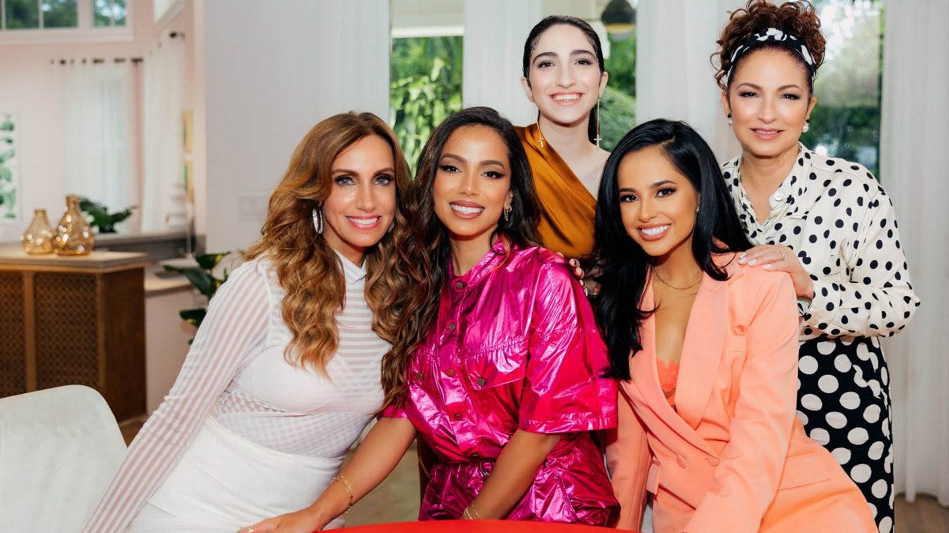 Latina superstars and real-life friends Becky G and Anitta join ‘Red Table Talk: The Estefans’