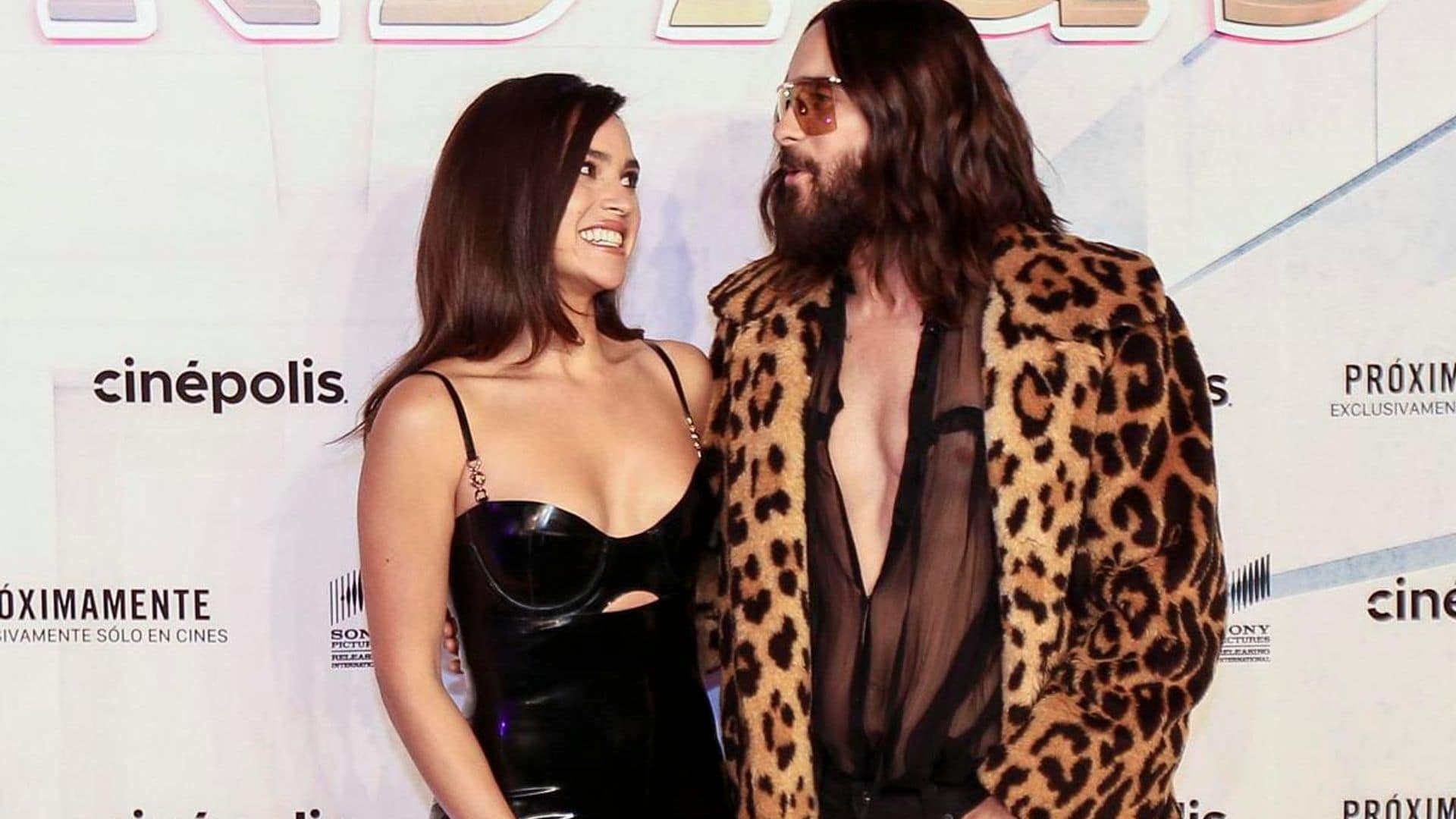 Adria Arjona and Jared Leto look like goals in the ‘Morbius’ Mexican premiere red carpet