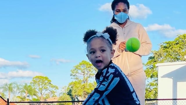 Serena Williams shares an adorable photo of daughter Olympia
